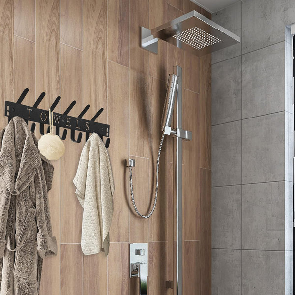 Utibia Towel Holder, Over The Door Hooks, Door Mount Towel Rack ...